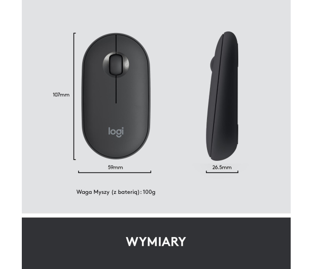 Logitech OUTLET - MK470 grafitowy - 1478428 - zdjęcie 14